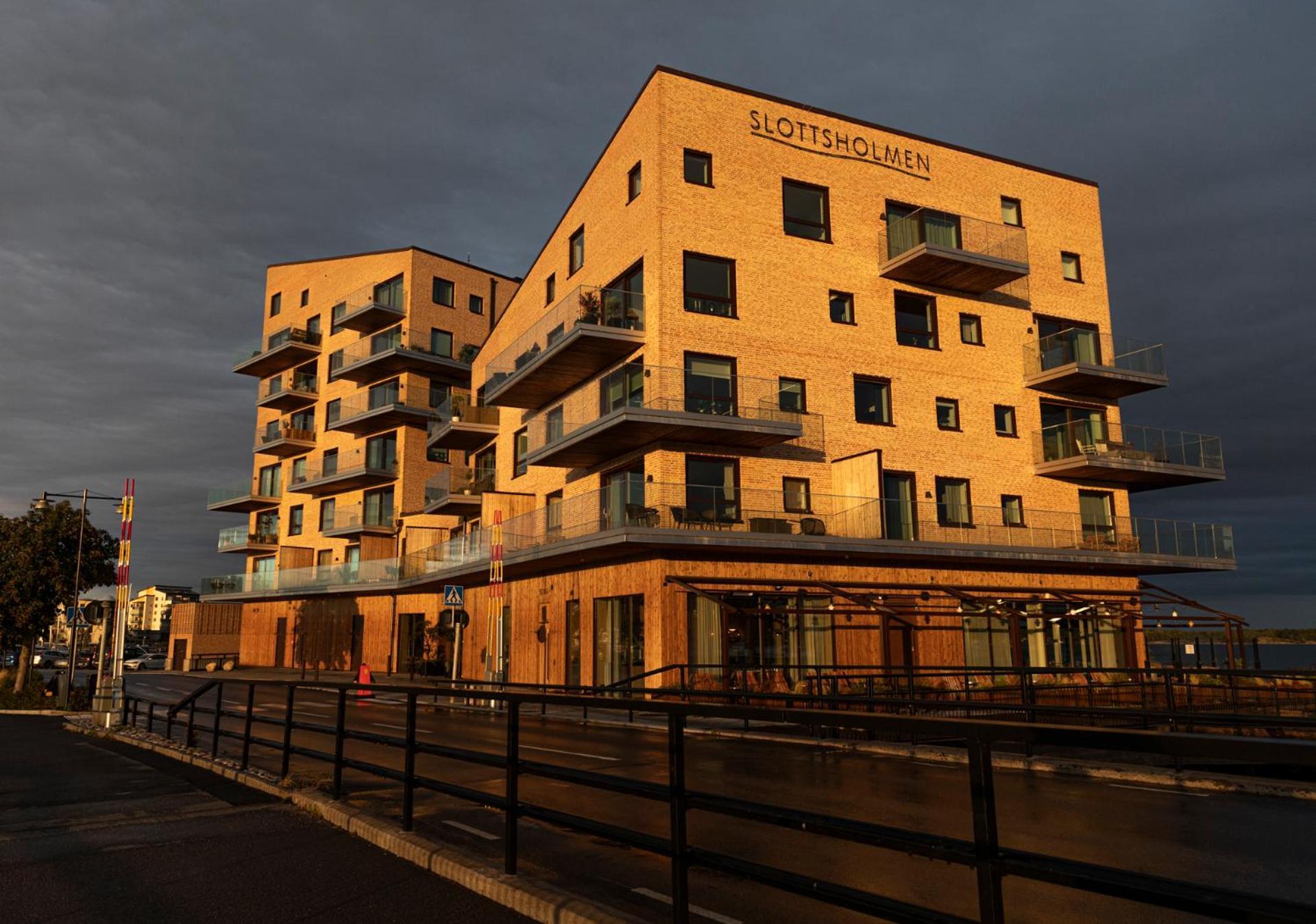 Slottsholmen Hotell Och Restaurang Västervik Zewnętrze zdjęcie